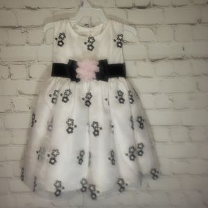 Toddler Black and white Marmelata dress